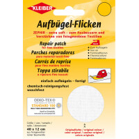 KLEIBER Zephir-Aufbügel-Flicken, 400 x 120 mm,...