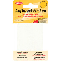 KLEIBER Zephir-Aufbügel-Flicken, 300 x 60 mm,...