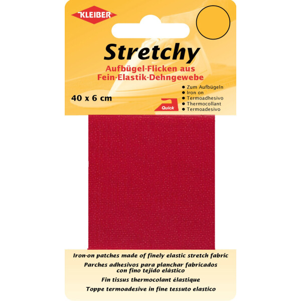 KLEIBER Stretchy-Bügel-Flicken, 400 x 60 mm, grau