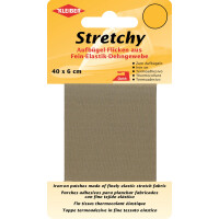 KLEIBER Stretchy-Bügel-Flicken, 400 x 60 mm, grau
