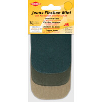 KLEIBER Jeans-Flecken Mini, Sortierung 2, 90 x 70 mm, farbig