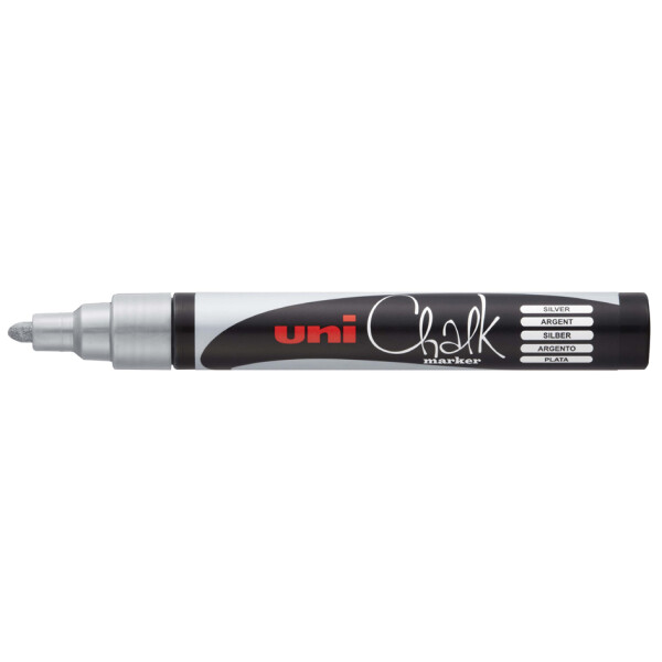 uni-ball Kreidemarker Chalk marker PWE5M, blau metallic