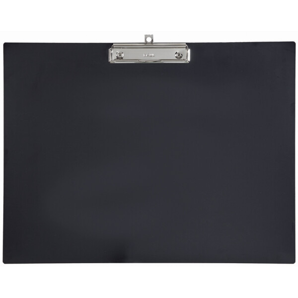 MAUL Klemmbrett, Kunststoff mit Bügelklemme, DIN A3, schwarz