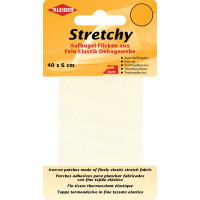 KLEIBER Stretchy-Bügel-Flicken, 400 x 60 mm, schwarz
