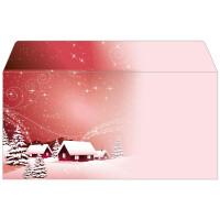 sigel Weihnachts-Umschlag "Silent Night", DIN lang