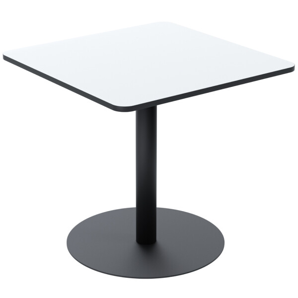 PAPERFLOW Bistrotisch Mezzo, Durchmesser: 800 mm, weiß