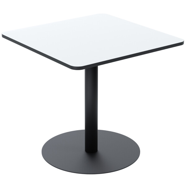 PAPERFLOW Bistrotisch Mezzo, (B)800 x (T)800 mm, weiß