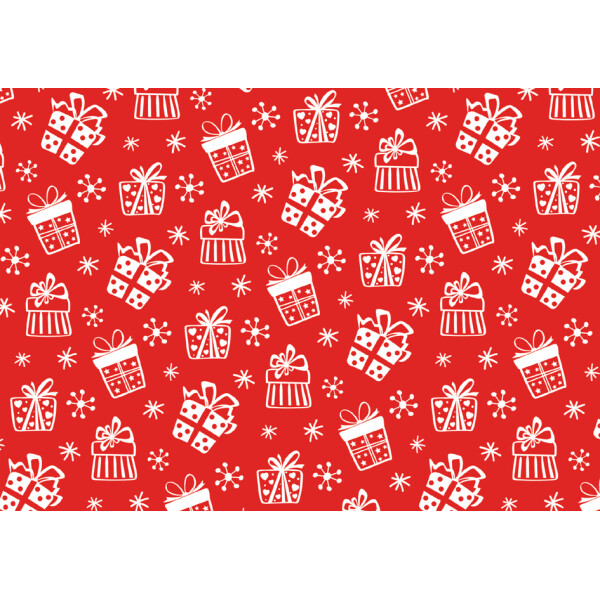 SUSY CARD Weihnachts-Geschenkpapier "Ho Ho Ho"