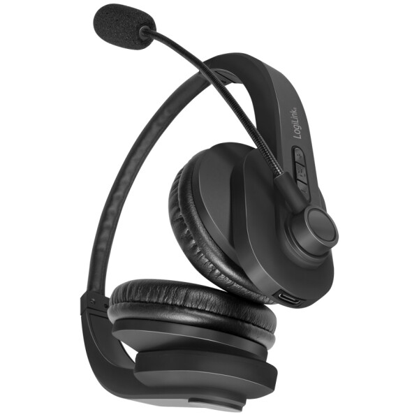 LogiLink Bluetooth 5.0 Headset, stereo, schwarz