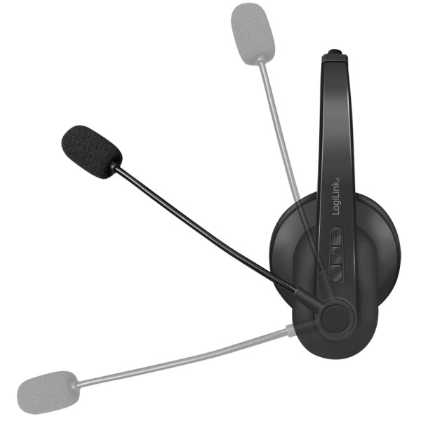 LogiLink Bluetooth 5.0 Headset, stereo, schwarz
