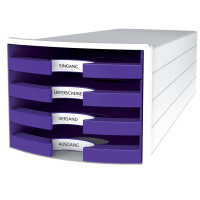 HAN Schubladenbox IMPULS 2.0, 4 offene Schübe,...