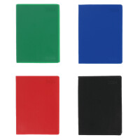 herlitz Taschenkalender Folie 2026, A7, farbig sortiert