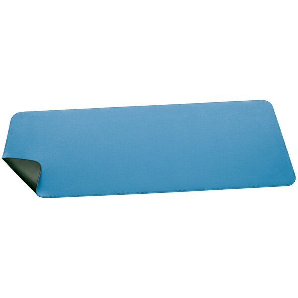 sigel Schreibunterlage, Lederimitat, rollbar, blau grün