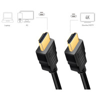 LogiLink HDMI Kabel 2.0, A-Stecker - A-Stecker, 1,0 m