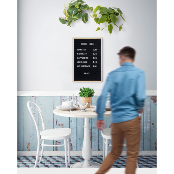 Securit Wandtafel "LETTER BOARD", 600 x 800 mm