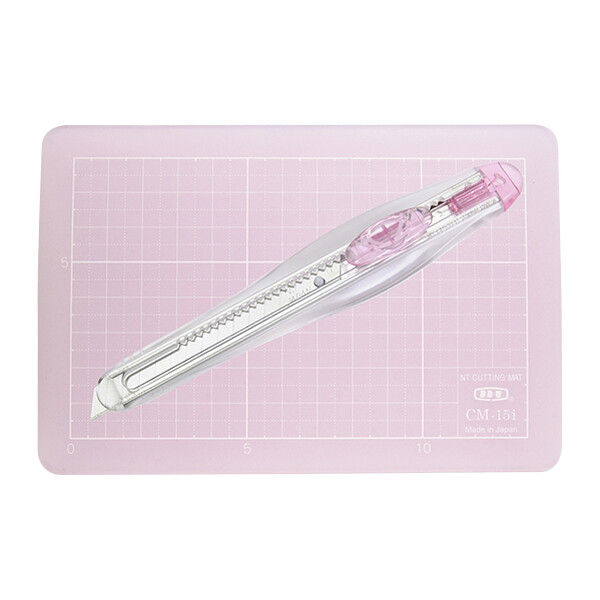 NT Cutter und Schneidematte Set-AM350P, rosa