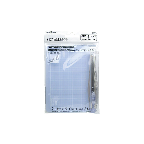NT Cutter und Schneidematte Set-AM350P, rosa