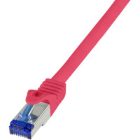 LogiLink Patchkabel Ultraflex, Kat.6A, S FTP, 1,5 m, blau
