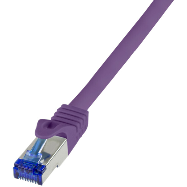 LogiLink Patchkabel Ultraflex, Kat.6A, S FTP, 7,5 m, gelb