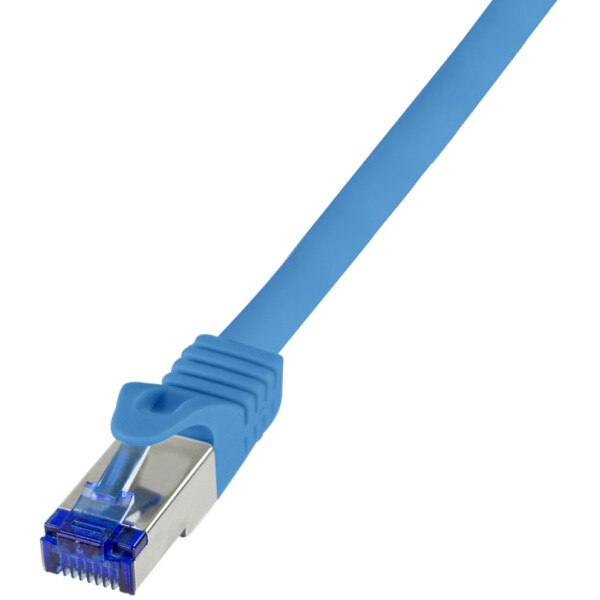 LogiLink Patchkabel Ultraflex, Kat.6A, S FTP, 7,5 m, gelb