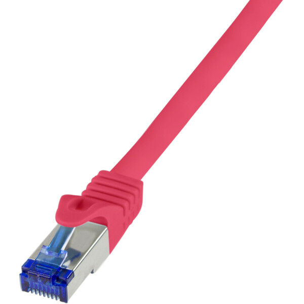 LogiLink Patchkabel Ultraflex, Kat.6A, S FTP, 7,5 m, gelb