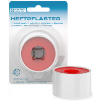 HARO Heftpflaster, beige, 25 x mm x 5,0 m