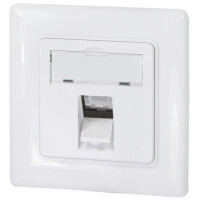 LogiLink Unterputzdose für Keystone-Module, 3-fach, reinweiß