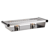 APS Speisenwärmer 2-flammig, (B)340 x (T)130 x (H)60 mm