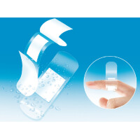 HARO Pflaster-Strips wasserfest, transparent, 10er Pack