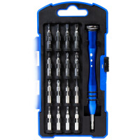 LogiLink Schraubendreher mit 17-teiligem Bit-Satz