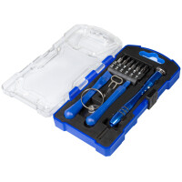 LogiLink Schraubendreher mit 12-teiligem Bit-Satz +...