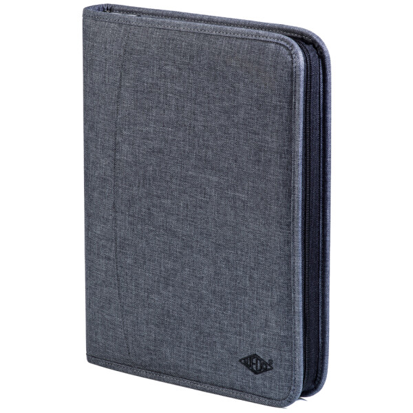 WEDO Ringbuchmappe COLLEGE, DIN A4, Polyester, graumeliert