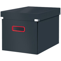 LEITZ Ablagebox Click & Store Cosy Cube, grau