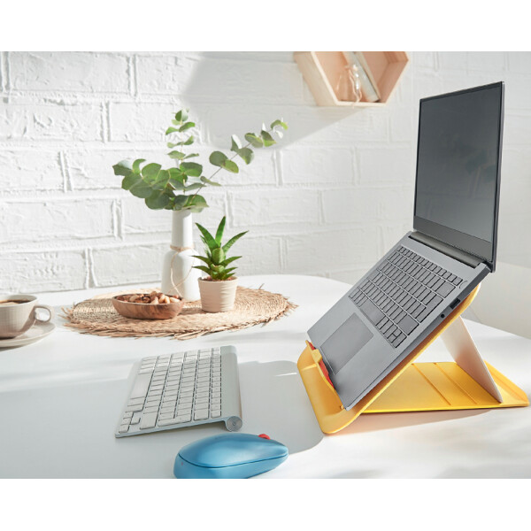 LEITZ Notebook-St&auml;nder Ergo Cosy, h&ouml;henverstellbar, blau
