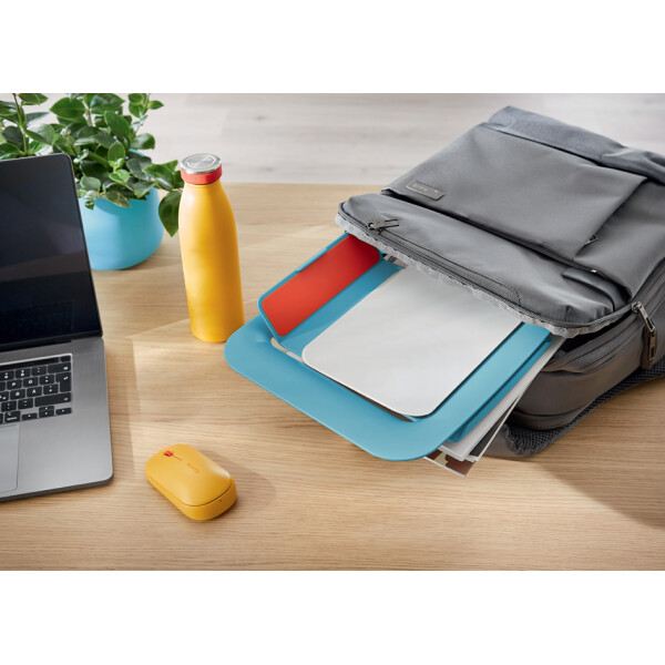 LEITZ Notebook-St&auml;nder Ergo Cosy, h&ouml;henverstellbar, blau