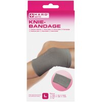 HARO Sportbandage "Knie", Größe: S, grau