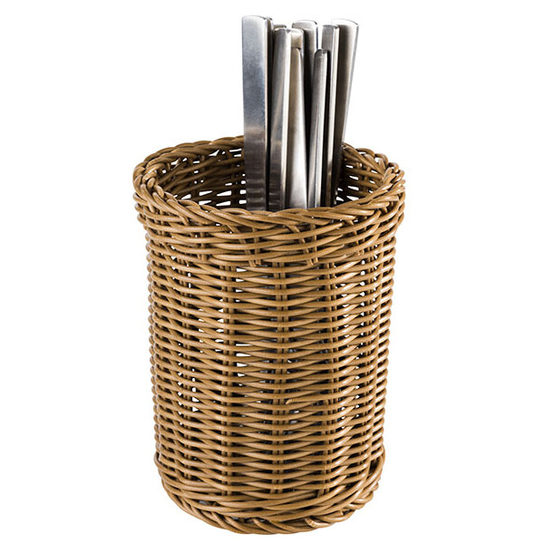 APS Besteckkorb ECONOMIC, Durchmesser: 120 mm, braun