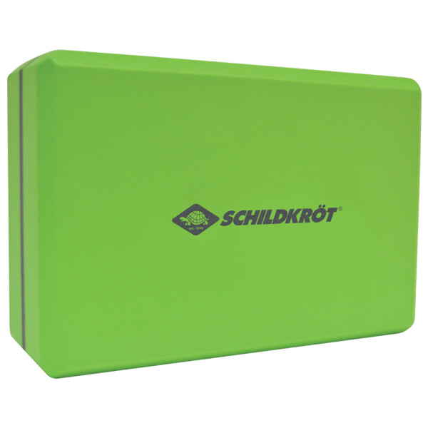 SCHILDKRÖT Yoga Block, 200 g, grün grau