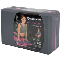 SCHILDKRÖT Yoga Block, 200 g, grün grau