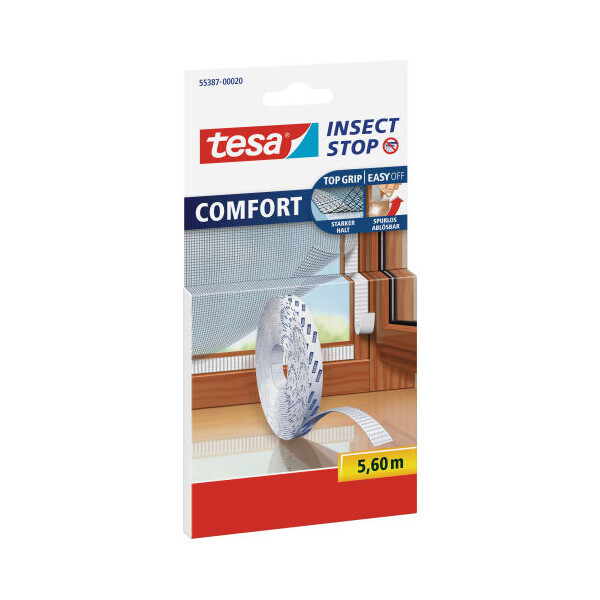 tesa Fliegengitter STANDARD f&uuml;r Fenster, 1,00 m x 1,00 m