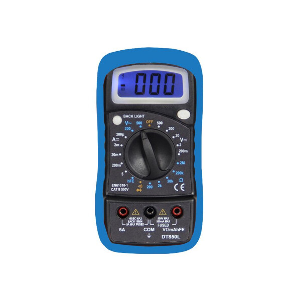 IWH Digitaler Multimeter, mit LCD-Display