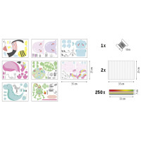 folia Bastel-Set Hexentreppen "CHARMING FRIENDS"