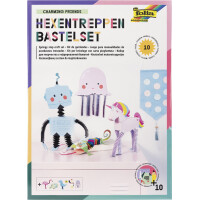 folia Bastel-Set Hexentreppen "CHARMING FRIENDS"