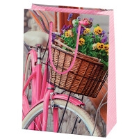 SUSY CARD Geschenktüte "Bicycle"