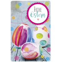 SUSY CARD Oster-Grußkarte "Hase mit Ei"
