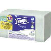 Tempo Taschentücher Original, 4-lagig, weiß, 100er Box