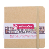 ROYAL TALENS Skizzenbuch Art Creation, 120 x 120 mm, natur