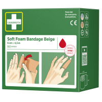 CEDERROTH Pflaster "Soft Foam Bandage", beige