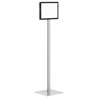 DURABLE Infoständer INFO STAND BASIC, DIN A4, grau