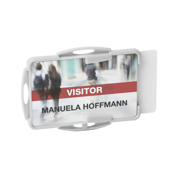 DURABLE Ausweishalter "ECO", für 2 Karten, grau